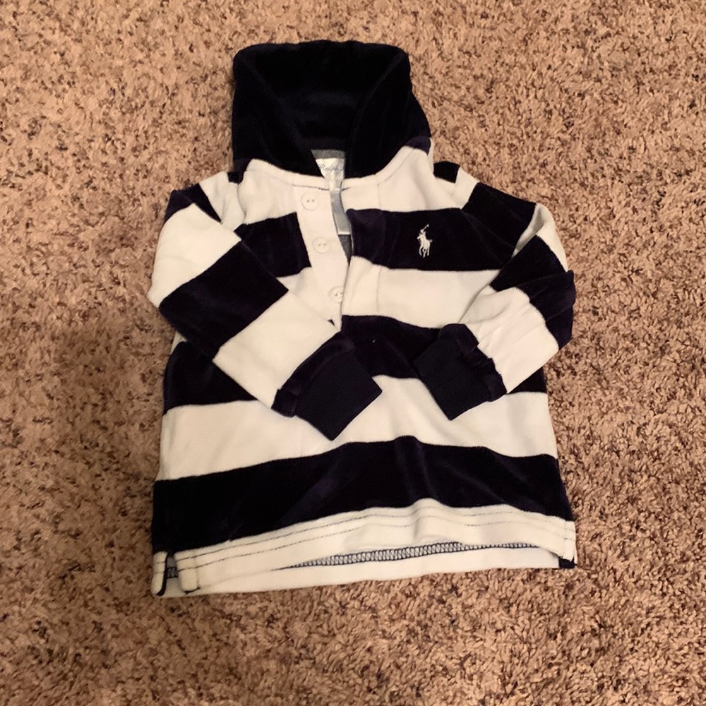 Ralph Lauren velour polo